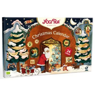 Yogi Tea Kalendarz adwentowy (herbatki i herbata) 24 szt. Bio