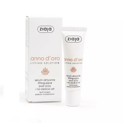 Ziaja Anno D`oro Lifting Solution 40+ serum aktywnie liftinguj�ce pod oczy i na okolice ust 30 ml