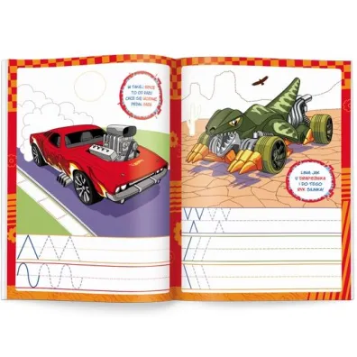 Mattel Hot Wheels Rysujemy szlaczki KSS-1602