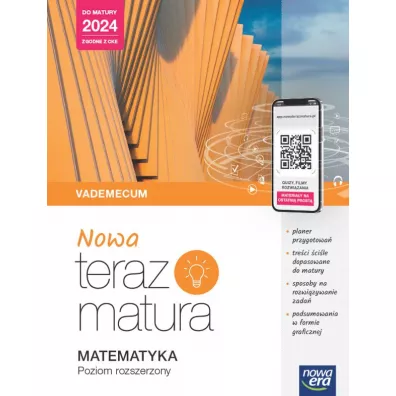 Nowa Teraz matura. Matematyka. Vademecum. Poziom rozszerzony. Do matury 2024 - Maciej Antek, Piotr Grabowski, Piotr Krzemiski, Marcin Matyja
