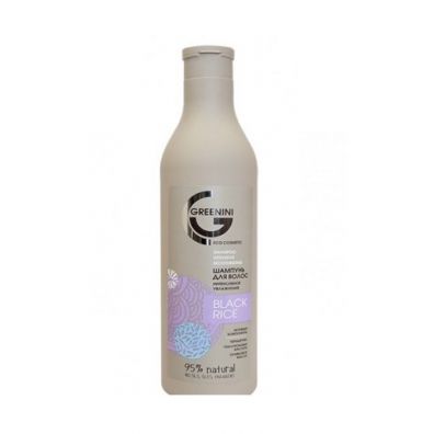 Greenini Black Rice Shampoo intensywnie nawilżający szampon do włosów Czarny Ryż 500 ml