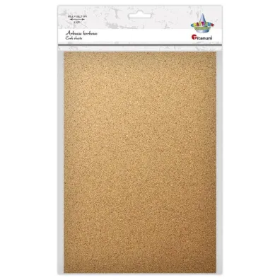 Titanum Arkusze korkowe 205x297mm grubo�� 2mm 2 szt