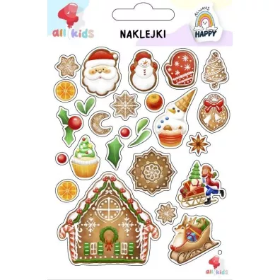 All4Kids Naklejki dla dzieci Bo�e Narodzenie 3