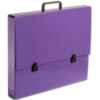 Penmate Teczka z rczk A3 5 cm fioletowa