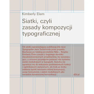 Siatki czyli zasady kompozycji typograficznej - Kimberly  Elam