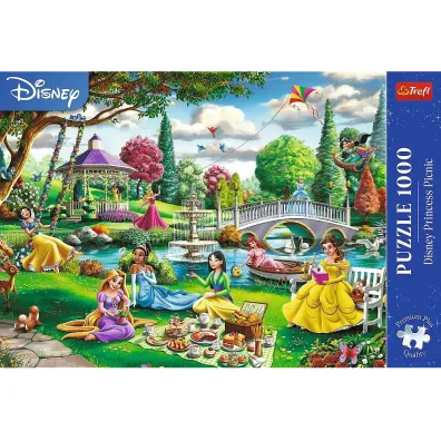 Puzzle 1000 el. Piknik z Ksi�niczkami Disney Trefl