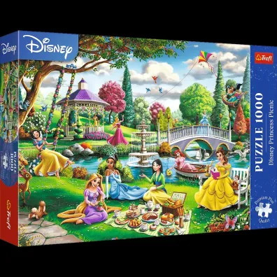 Puzzle 1000 el. Piknik z Ksi�niczkami Disney Trefl