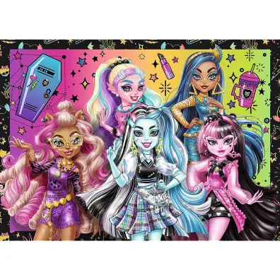 Puzzle 4w1 - Elektryzuj�cy dzie� Monster High (35+48+54+70 el.) Trefl