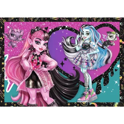Puzzle 4w1 - Elektryzuj�cy dzie� Monster High (35+48+54+70 el.) Trefl