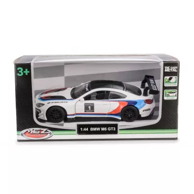 Model BMW M6 GT3 bia�y 1:44 Daffi