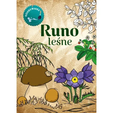 Runo le�ne. Kolorowanka - Katarzyna Kopiec-Sekieta