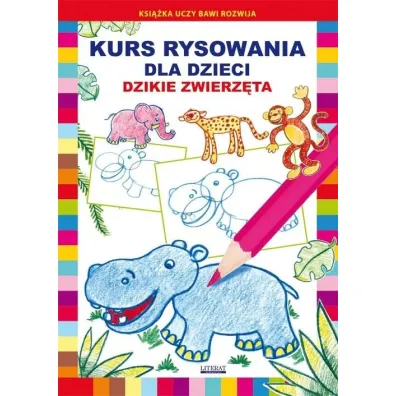 Kurs rysowania dla dzieci. Dzikie zwierz�ta - Krystian Pruchnicki, Mateusz Jagielski