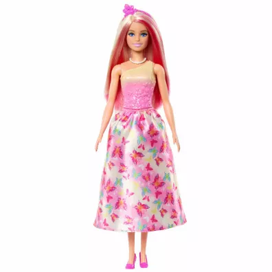 Barbie ksi�niczka w r�owym stroju Mattel
