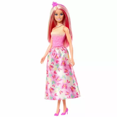 Barbie ksi�niczka w r�owym stroju Mattel