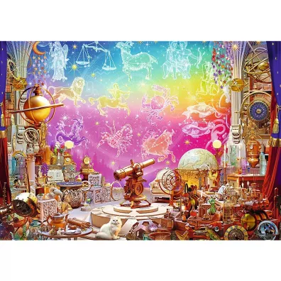 Puzzle 2x500 el. Kosmos i kryszta�y Trefl
