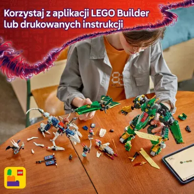 LEGO NINJAGO Odrzutowy mech Lloyda 71845