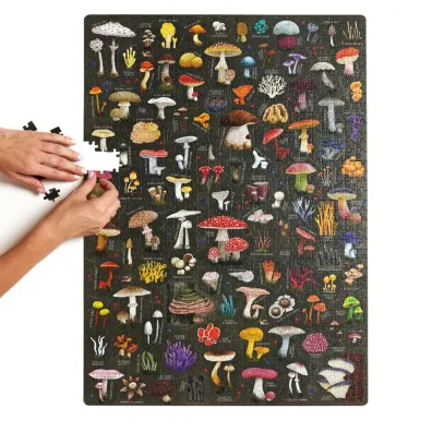 Puzzle Puzzlove CzuCzu 1000 el. Grzyby Bright Junior Media