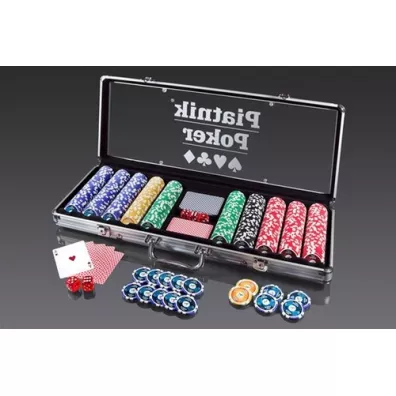 Piatnik Poker Alu-Case. 500 �eton�w