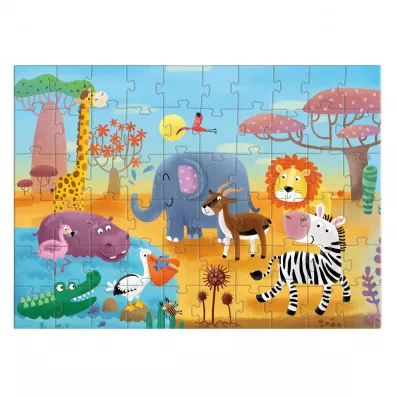 Puzzle 60 el. W gorcej Afryce Dodo