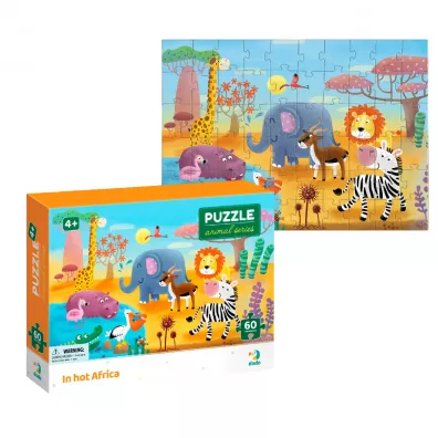 Puzzle 60 el. W gorcej Afryce Dodo