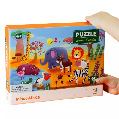 Puzzle 60 el. W gorcej Afryce Dodo