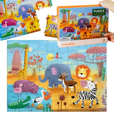 Puzzle 60 el. W gorcej Afryce Dodo