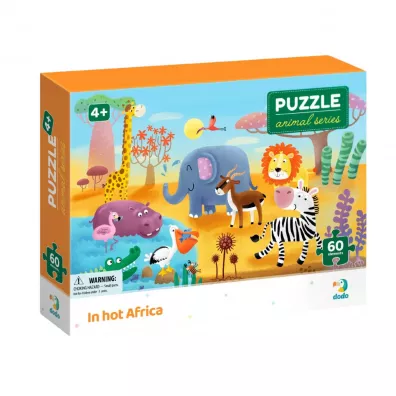 Puzzle 60 el. W gorcej Afryce Dodo