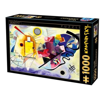 Puzzle 1000 el. Kandinsky, ty, czerwony, niebieski D-Toys
