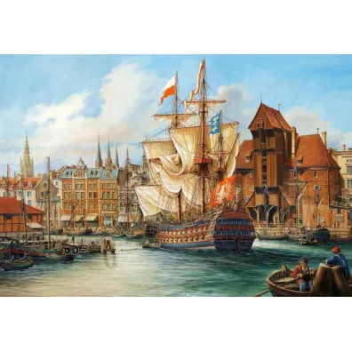 Puzzle 1000 el. Stary Gda�sk Castorland