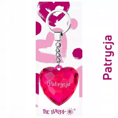 Be-Happy Gifts Brelok Serce Patrycja