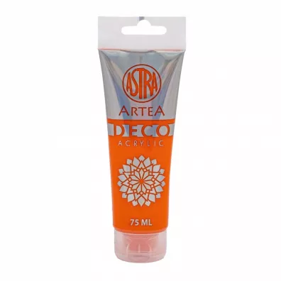 Astra Farba akrylowa Deco Artea w tubie pomara�czowa 75ml