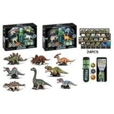 Zestaw Dinozaury + projektor