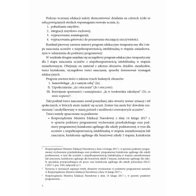Nowe programy edukacyjno-terapeutyczne dla I etapu nauczania uczni�w z niepe�nosprawno�ci� intelektualn� w stopniu umiarkowanym