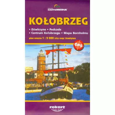 Plan miasta Ko�obrzeg 1:9 000