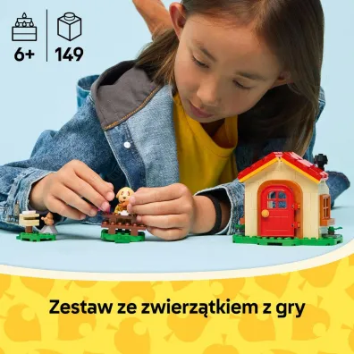 LEGO Animal Crossing Przytulny dom Goldie 77058