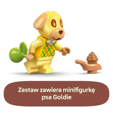 LEGO Animal Crossing Przytulny dom Goldie 77058