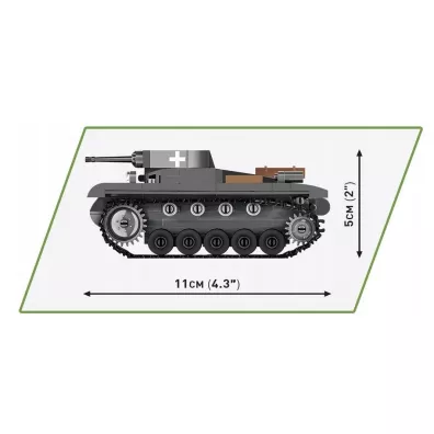 HC WWII Czo�g Panzer II Ausf. A 250 el.