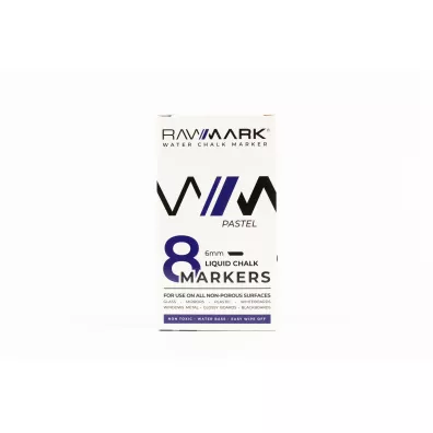 Rawmark Markery kredowe pastelowe 8 szt.