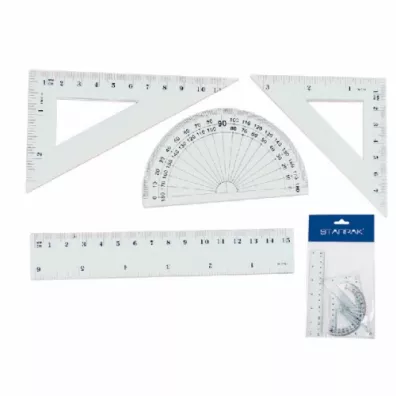 Starpak Zestaw geometryczny 4 elementy