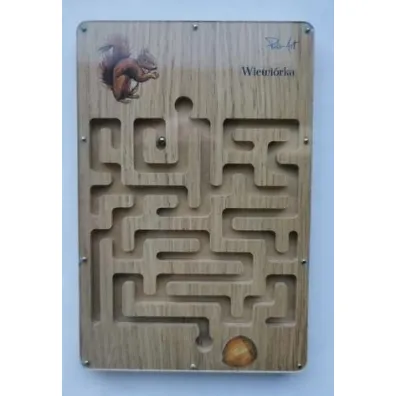 Puzzle Labirynt przyrodniczy Wiewi�rka Puls-Art