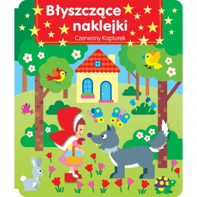 B�yszcz�ce naklejki. Czerwony Kapturek
