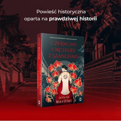 Czerwone orchidee z Szanghaju