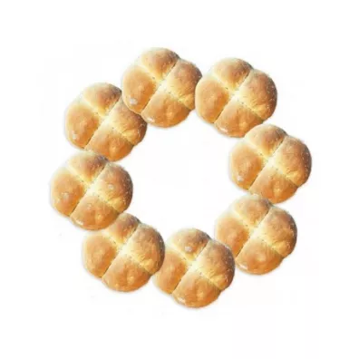 Naturalnie Zdrowe Mieszanka do wypieku buek kajzerek 100% orkiszowa Zestaw 2 x 500 g