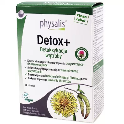 Physalis Detox+ Suplement diety 30 tab.