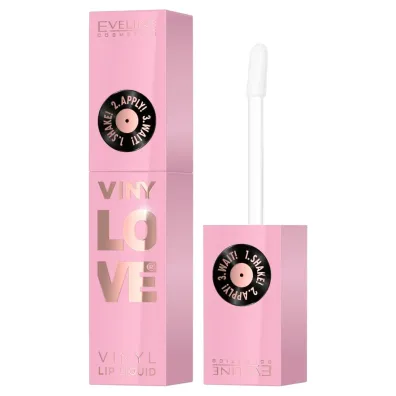 Eveline Cosmetics Vinyloce Vinyl Lip Liquid nawil�aj�ca pomadka do ust 01 Pinky 4 ml