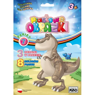 Pakiet 7. Piaskowe obrazki Niko
