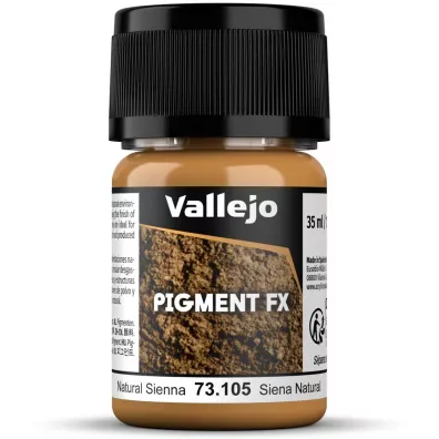 Vallejo: 73.105 - Pigment FX - Natural Sienna 35ml
