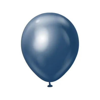 Balony Kalisan mirror granatowe