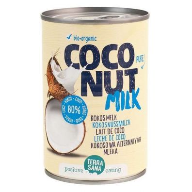 Terrasana Mleczko kokosowe (22% tłuszczu) 400 ml Bio