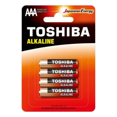 Bateria Toshiba RED AAA LR03 op.4szt